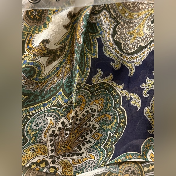 NWT VERONICA BEARD HOWELL BLOUSE ARMY MULTI - Picture 11 of 16